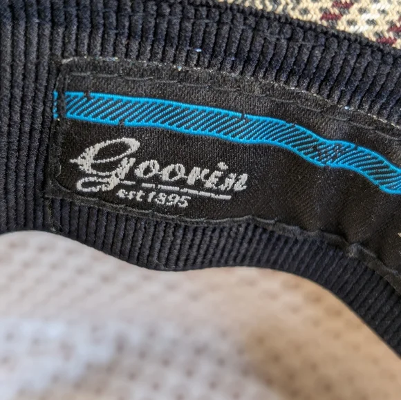 Goorin Bros Biggles Plaid Fedora Hat Classic Unisex Vintage Style Hat M - Picture 10 of 15